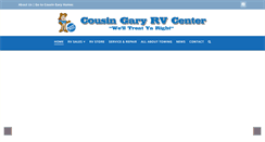 Desktop Screenshot of cousingaryrv.com