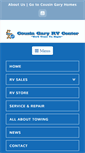 Mobile Screenshot of cousingaryrv.com